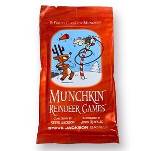 Munchkin Expansion Reindeer Games Booster Pack Steve Jackson Games New